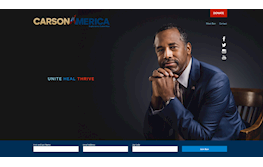 Ben Carson for President Web Hosting
